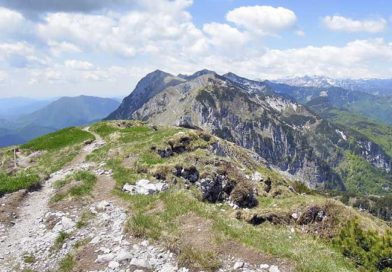 Berglandschaft in Slowenien