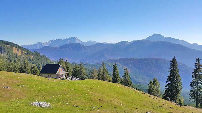 Slowenische Berglandschaft