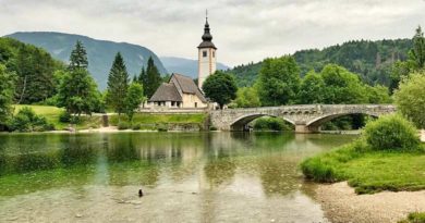 Landschaft in Slowenien